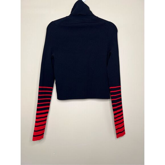 Gigi Hadid x Tommy Hilfiger Turtleneck Ribbed Sweater - Picture 4 of 5